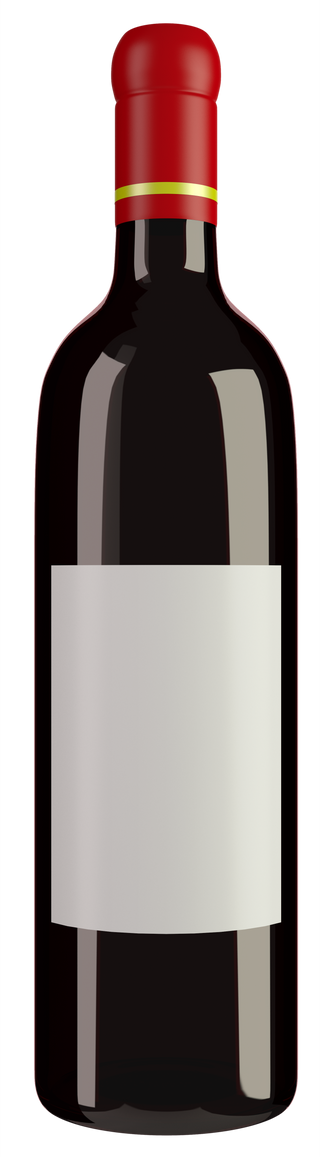 Wine Bottle Cutout